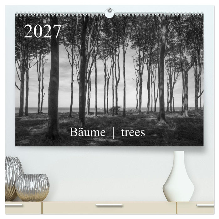 Bäume trees 2027 (CALVENDO Premium Wandkalender 2027)