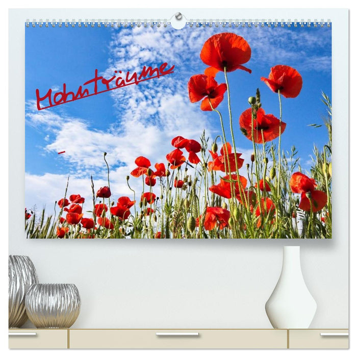 Mohnträume (CALVENDO Premium Wandkalender 2027)