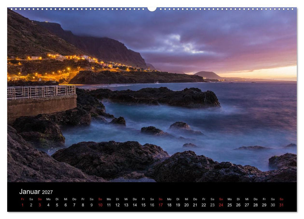 Teneriffa (CALVENDO Wandkalender 2027)