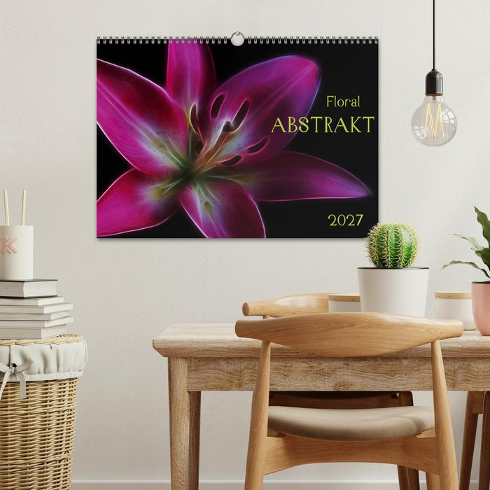 Floral Abstrakt 2027 (CALVENDO Wandkalender 2027)