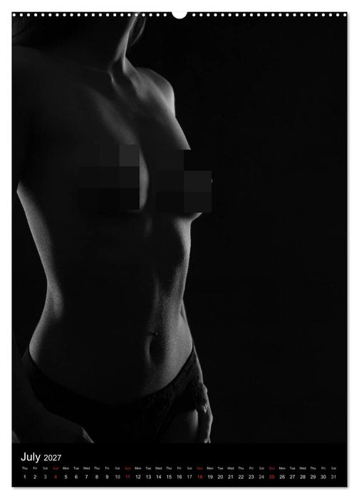 Erotic Silhouettes / UK-Version (CALVENDO Premium-Calendar 2027)