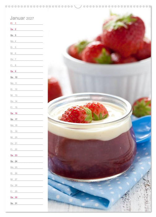 Fruchtiges Vergnügen (CALVENDO Premium Wandkalender 2027)