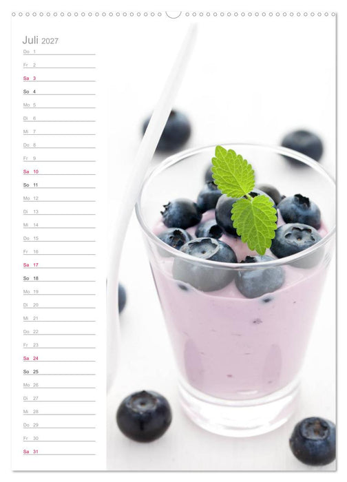 Fruchtiges Vergnügen (CALVENDO Premium Wandkalender 2027)