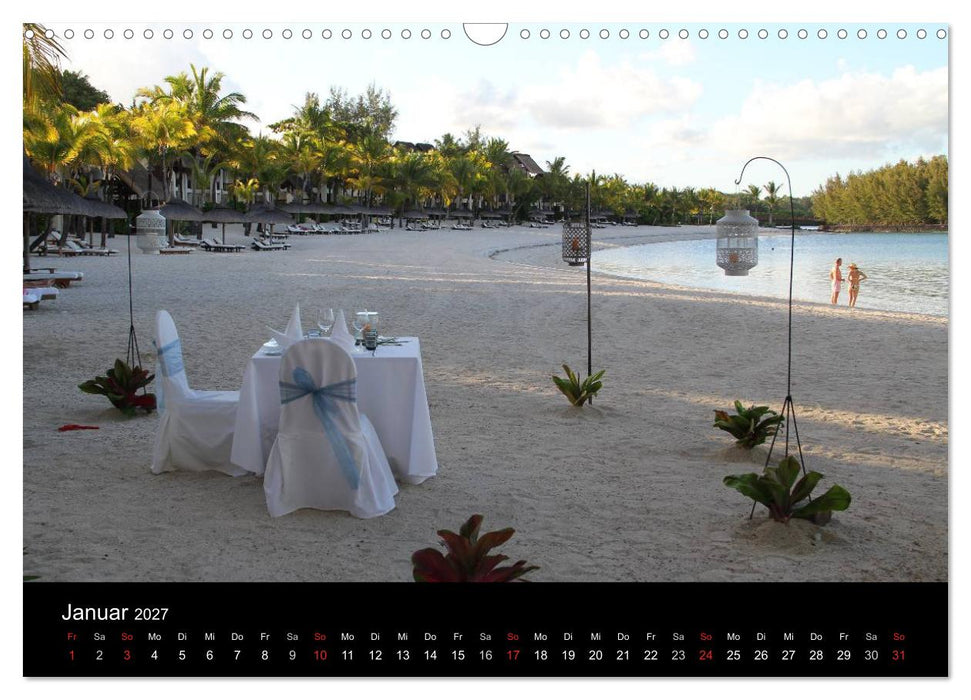 Trauminsel Mauritius (CALVENDO Wandkalender 2027)