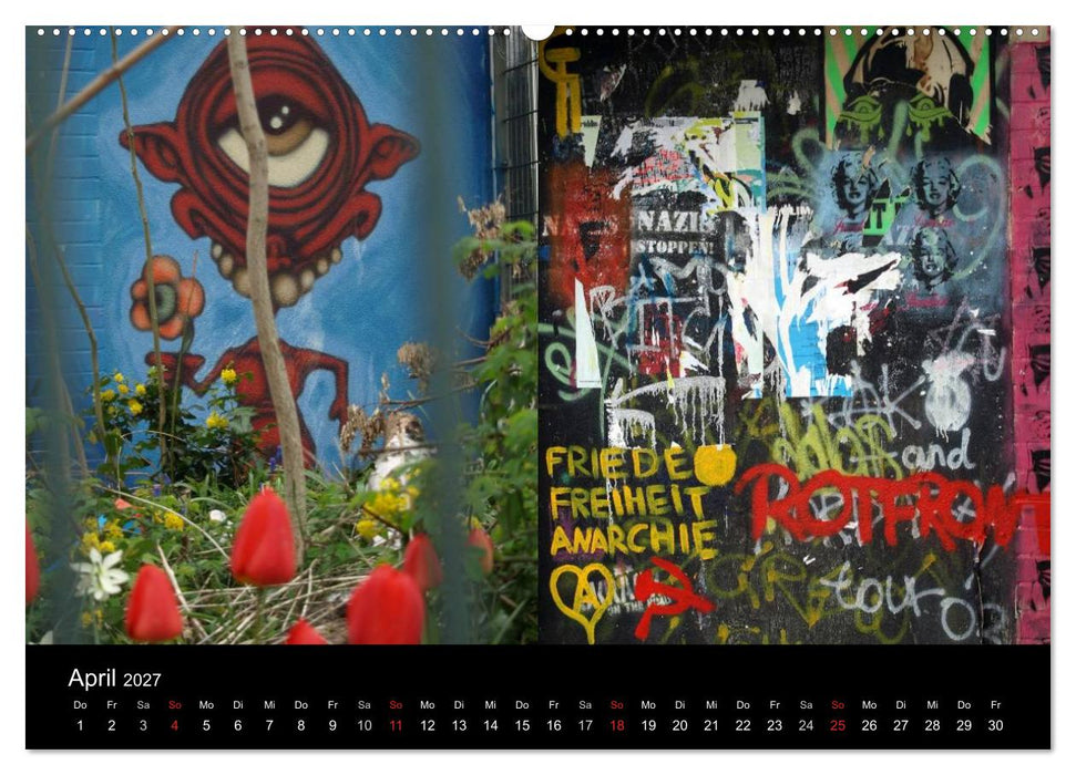 Grafitti 2027 (CALVENDO Premium Wandkalender 2027)