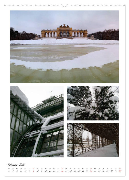 Schloss Schönbrunn im Wandel der Jahreszeiten (CALVENDO Premium Wandkalender 2027)