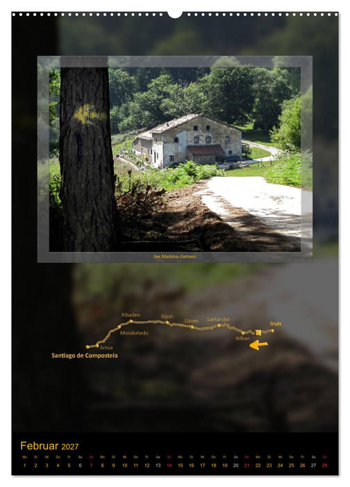 Camino del Norte (CALVENDO Premium Wandkalender 2027)
