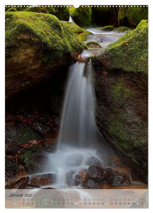Alles im Fluss - Schwarzwaldwasser (CALVENDO Wandkalender 2027)