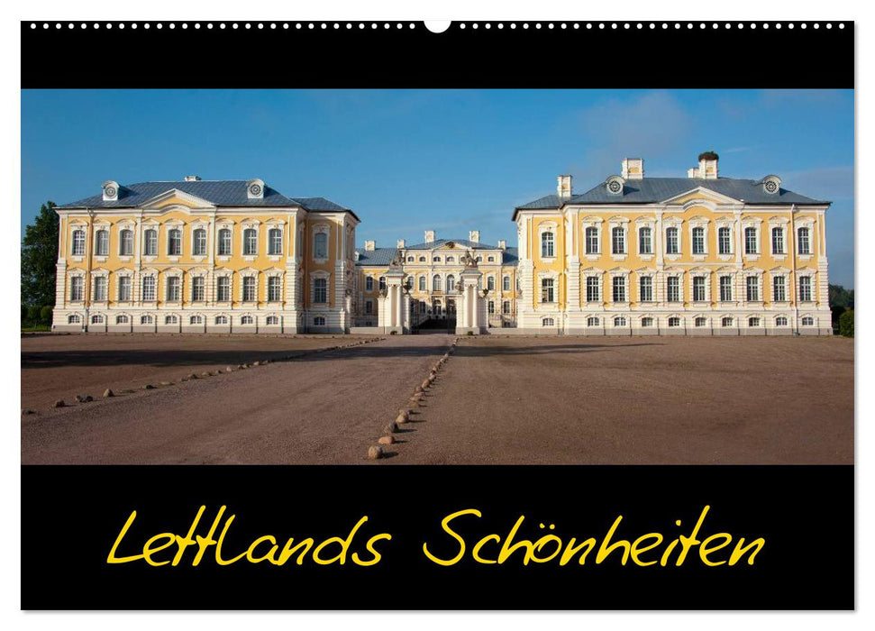 Lettlands Schönheiten (CALVENDO Wandkalender 2027)
