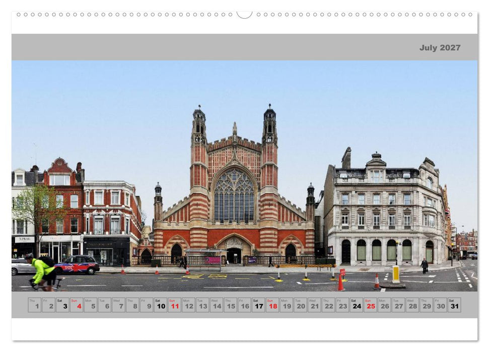 London Street Fronts 2027 / UK-Version (CALVENDO Premium-Calendar 2027)