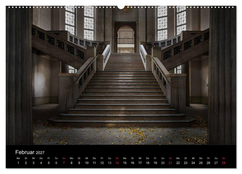 Geheimnisvolle Orte - Lost Places (CALVENDO Wandkalender 2027)