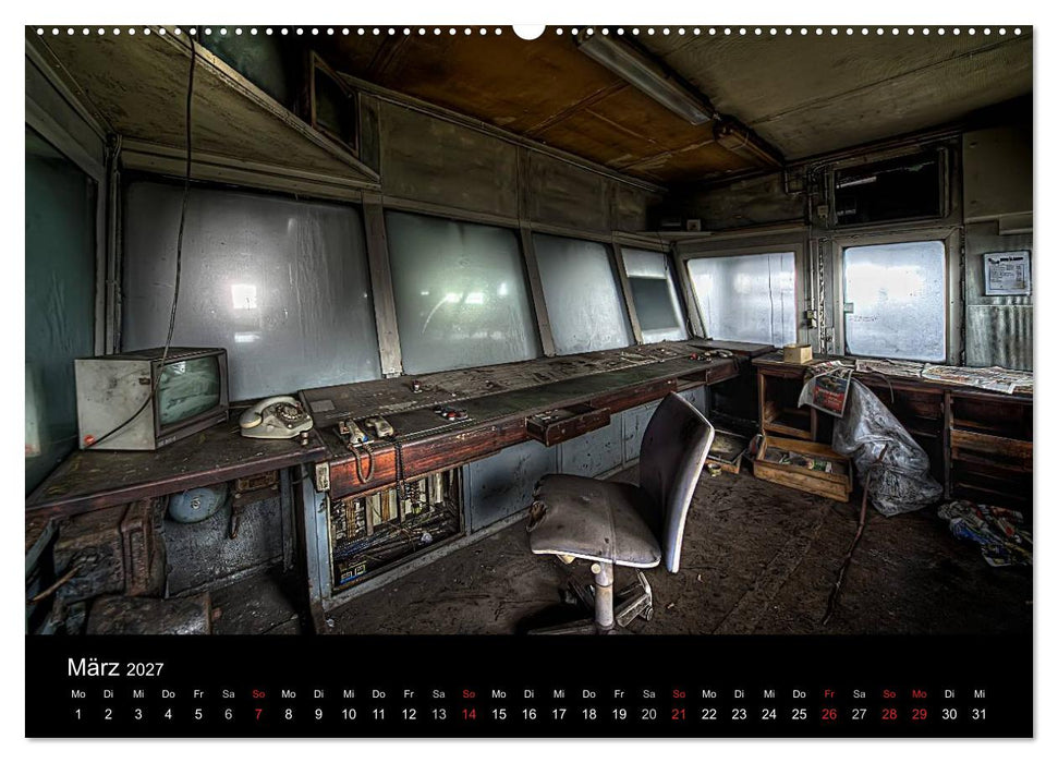 Geheimnisvolle Orte - Lost Places (CALVENDO Wandkalender 2027)