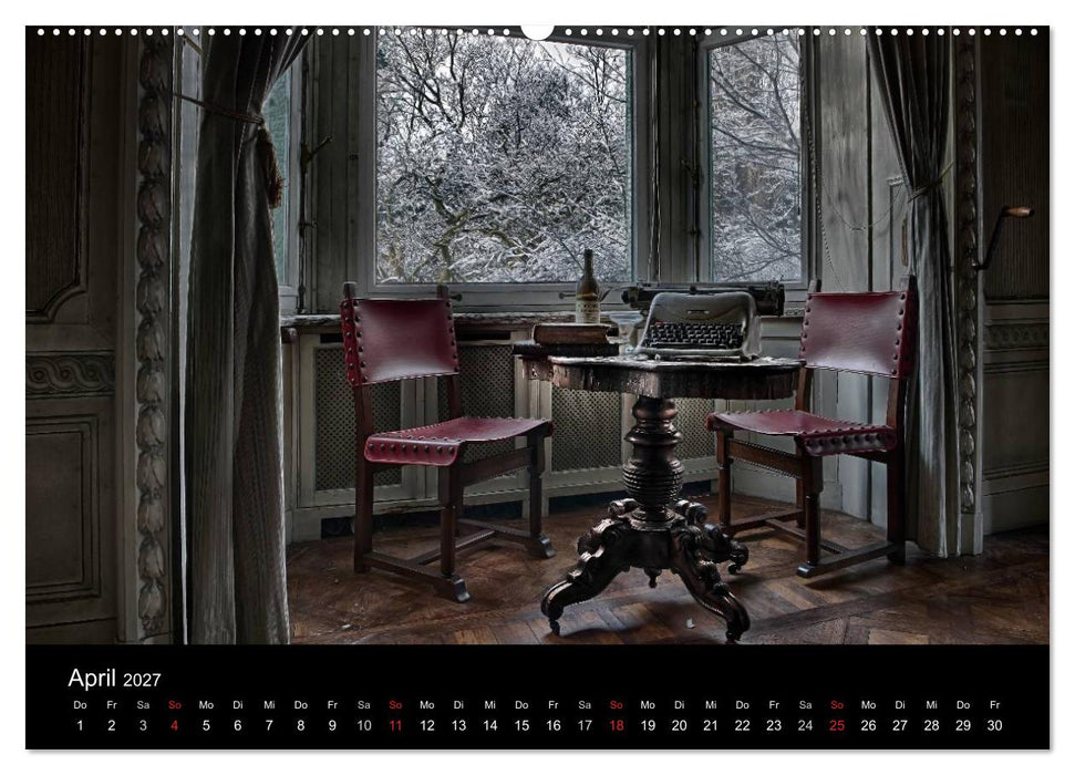 Geheimnisvolle Orte - Lost Places (CALVENDO Wandkalender 2027)