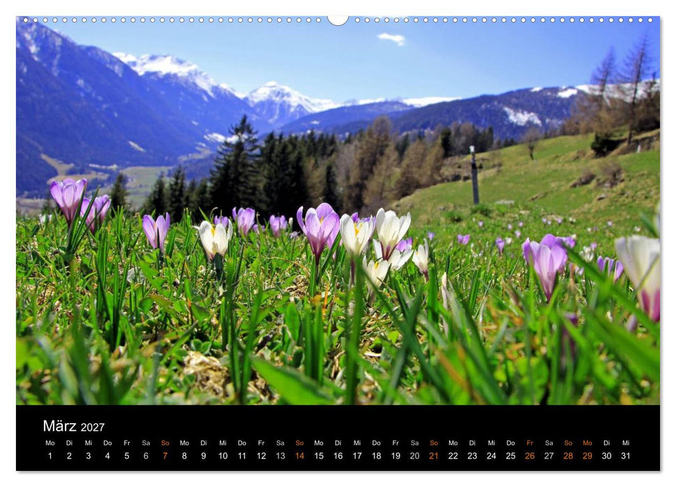Das Ultental und seine Jahreszeiten (CALVENDO Wandkalender 2027)