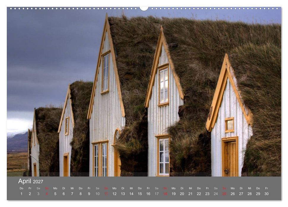 Island 2027 (CALVENDO Premium Wandkalender 2027)
