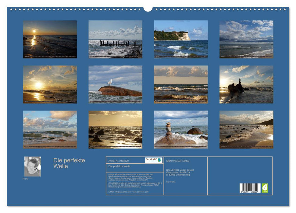 Die perfekte Welle (CALVENDO Wandkalender 2027)