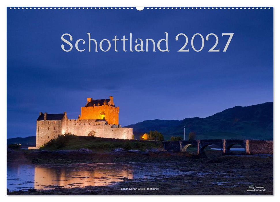 Schottland (CALVENDO Wandkalender 2027)