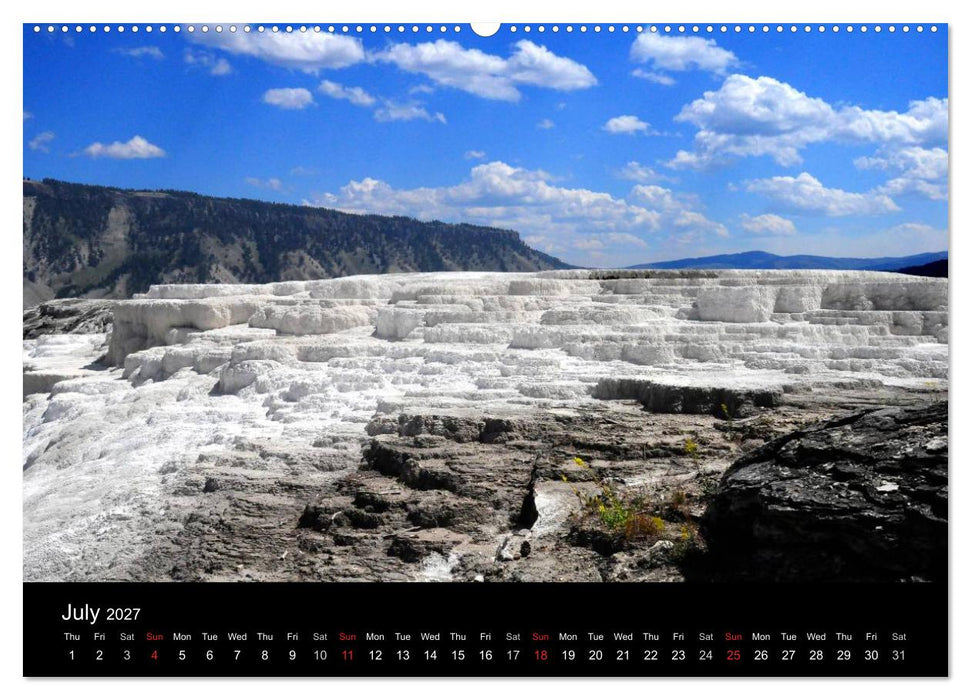 The Yellowstone National Park (CALVENDO Premium-Calendar 2027)