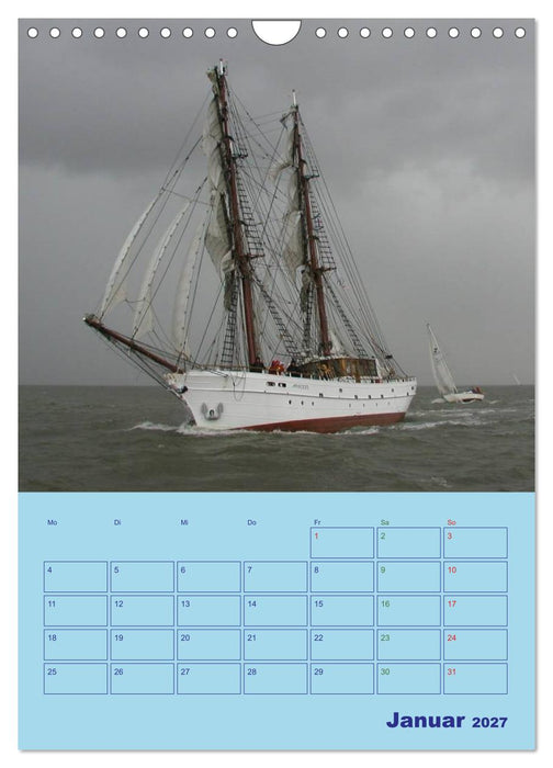 Seefahrer Romantik 2027 (CALVENDO Wandkalender 2027)