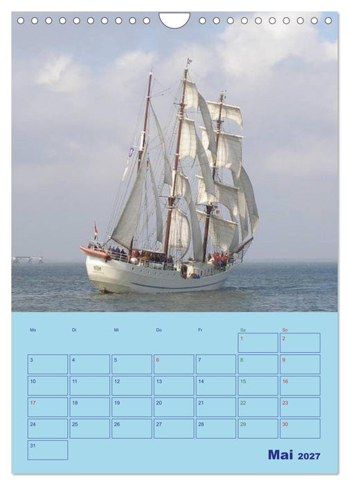Seefahrer Romantik 2027 (CALVENDO Wandkalender 2027)