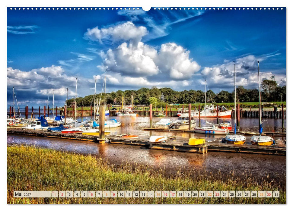 Friesland - Nordseebad Dangast (CALVENDO Premium Wandkalender 2027)