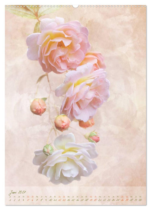 Vintage Flowers (CALVENDO Premium Wandkalender 2027)