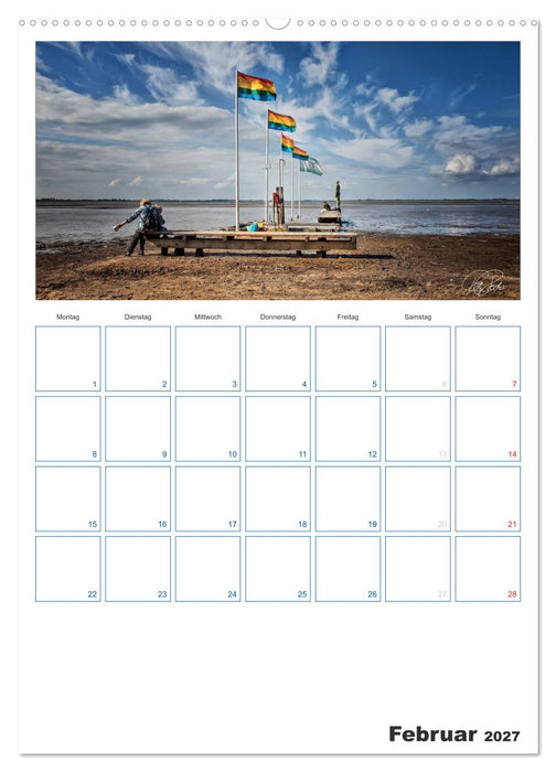 Friesland - Nordseebad Dangast (CALVENDO Premium Wandkalender 2027)