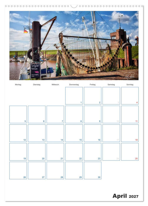 Friesland - Nordseebad Dangast (CALVENDO Premium Wandkalender 2027)
