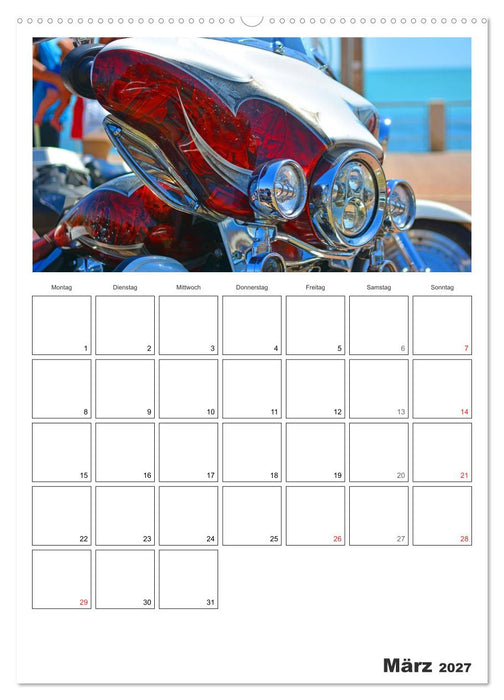 Best of Harley-Davidson Custom-Style 2027 (CALVENDO Wandkalender 2027)