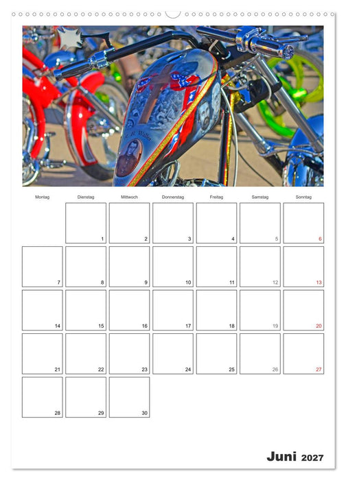 Best of Harley-Davidson Custom-Style 2027 (CALVENDO Wandkalender 2027)