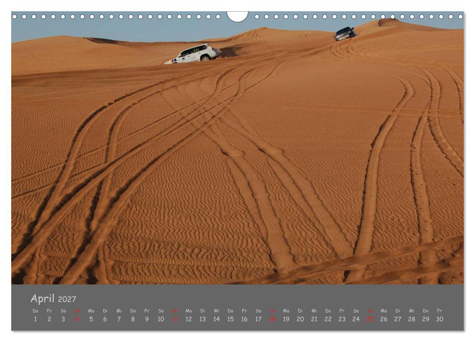 Dubai. Glanz unter der Sonne Arabiens (CALVENDO Wandkalender 2027)