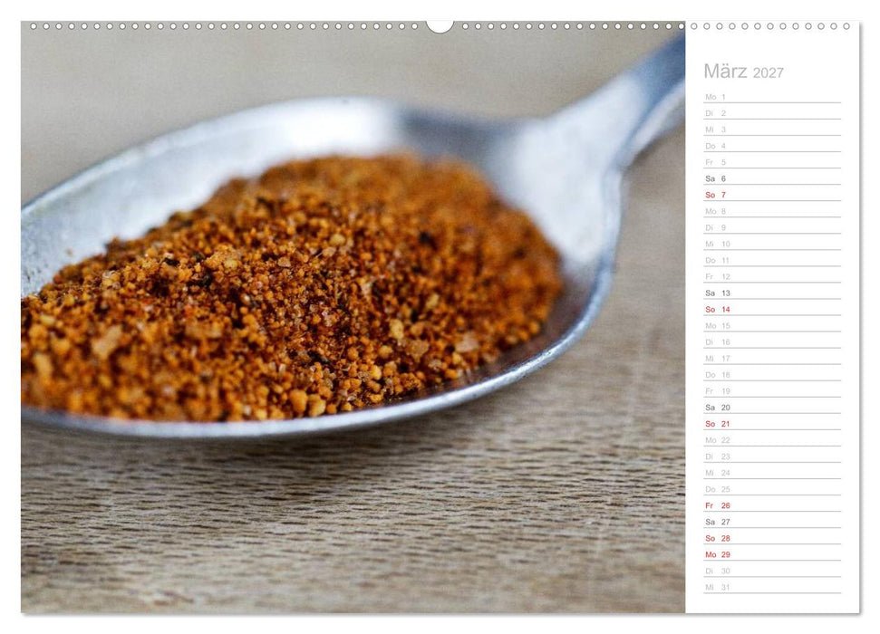 Küchenkalender 2027 (CALVENDO Wandkalender 2027)