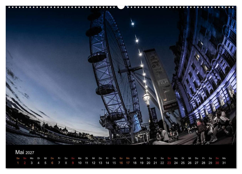 London - street view (CALVENDO Wandkalender 2027)