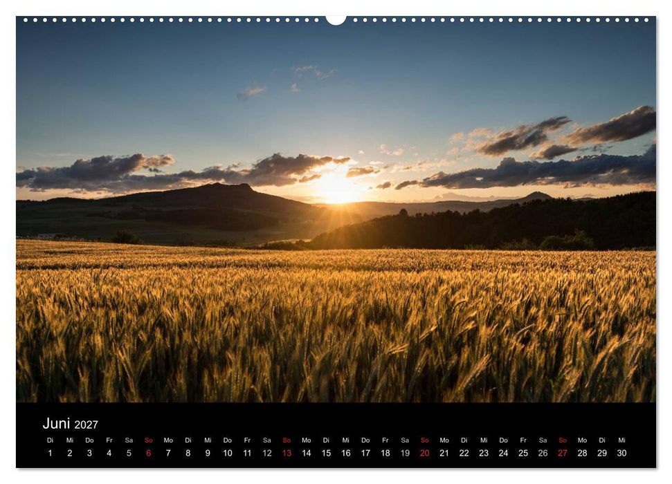 Vulkanlandschaft Hegau 2027 (CALVENDO Premium Wandkalender 2027)