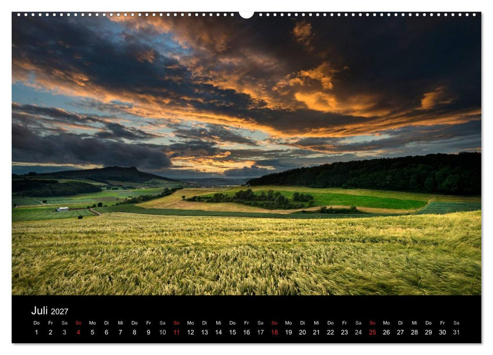 Vulkanlandschaft Hegau 2027 (CALVENDO Premium Wandkalender 2027)
