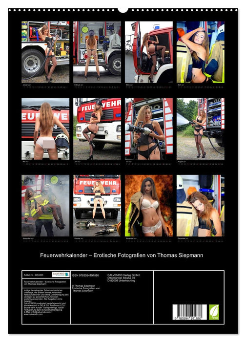 Feuerwehrkalender – Erotische Fotografien von Thomas Siepmann (CALVENDO Premium Wandkalender 2027)