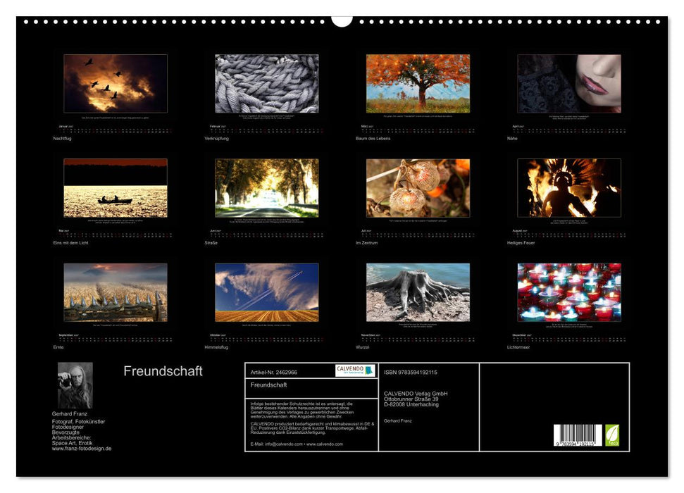 Freundschaft (CALVENDO Wandkalender 2027)