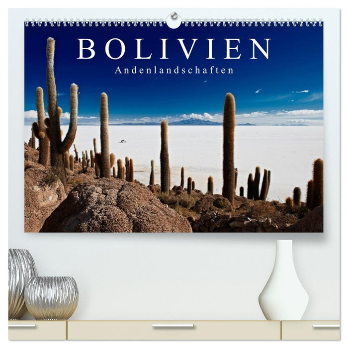 Bolivien Andenlandschaften "CH-Version" (CALVENDO Premium Wandkalender 2027)