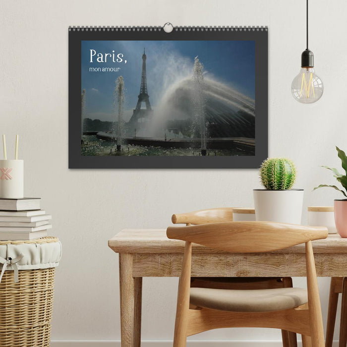 Paris, mon amour (CALVENDO Wandkalender 2027)