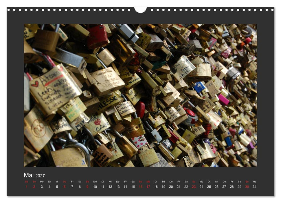 Paris, mon amour (CALVENDO Wandkalender 2027)