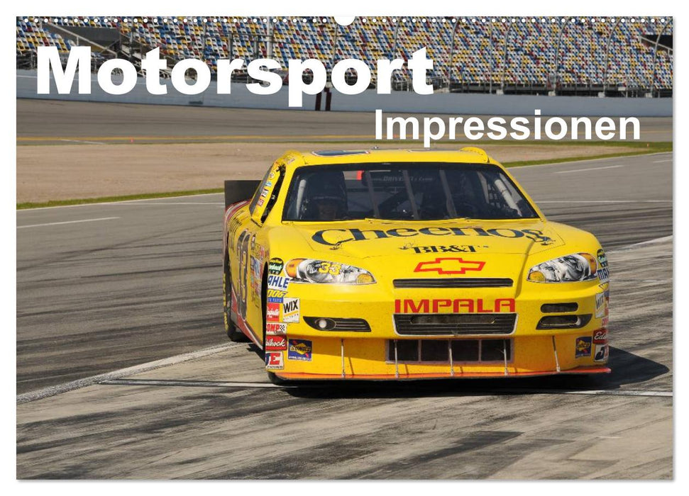 Motorsport - Impressionen (CALVENDO Wandkalender 2027)
