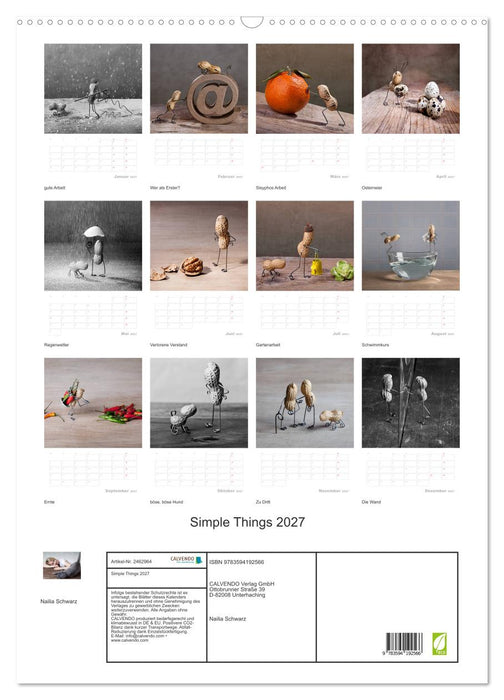 Simple Things 2027 (CALVENDO Wandkalender 2027)