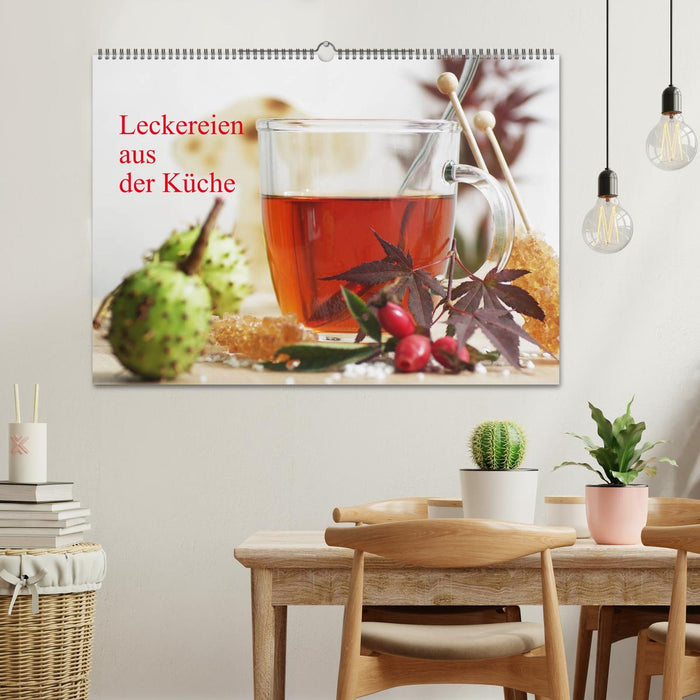Leckereien aus der Küche CH - Version (CALVENDO Wandkalender 2027)