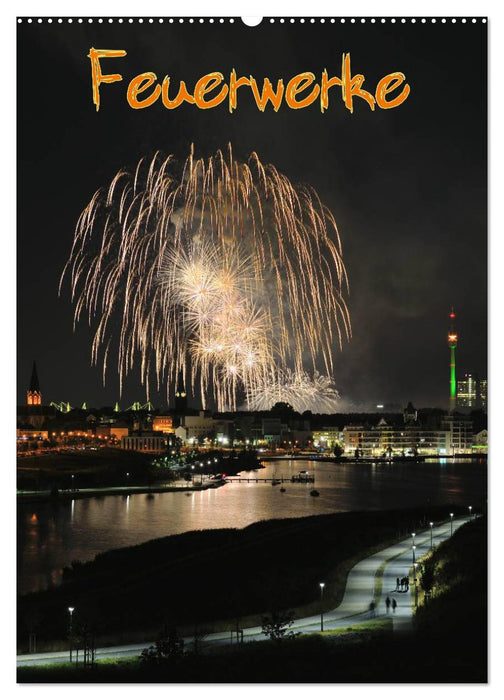 Feuerwerke Terminplaner (CALVENDO Wandkalender 2027)