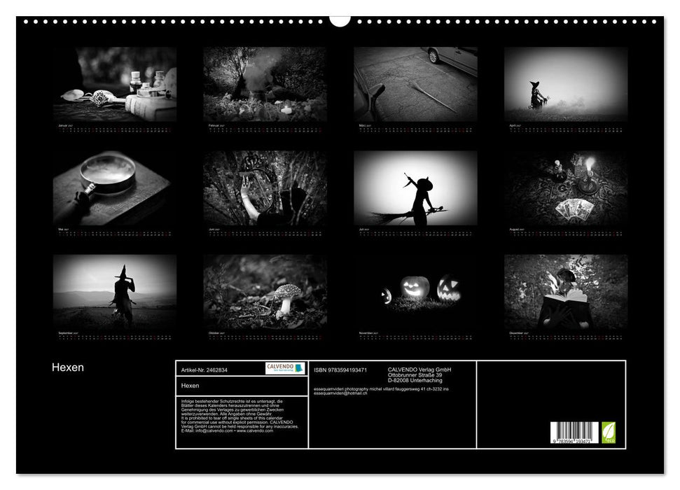 Hexen (CALVENDO Wandkalender 2027)