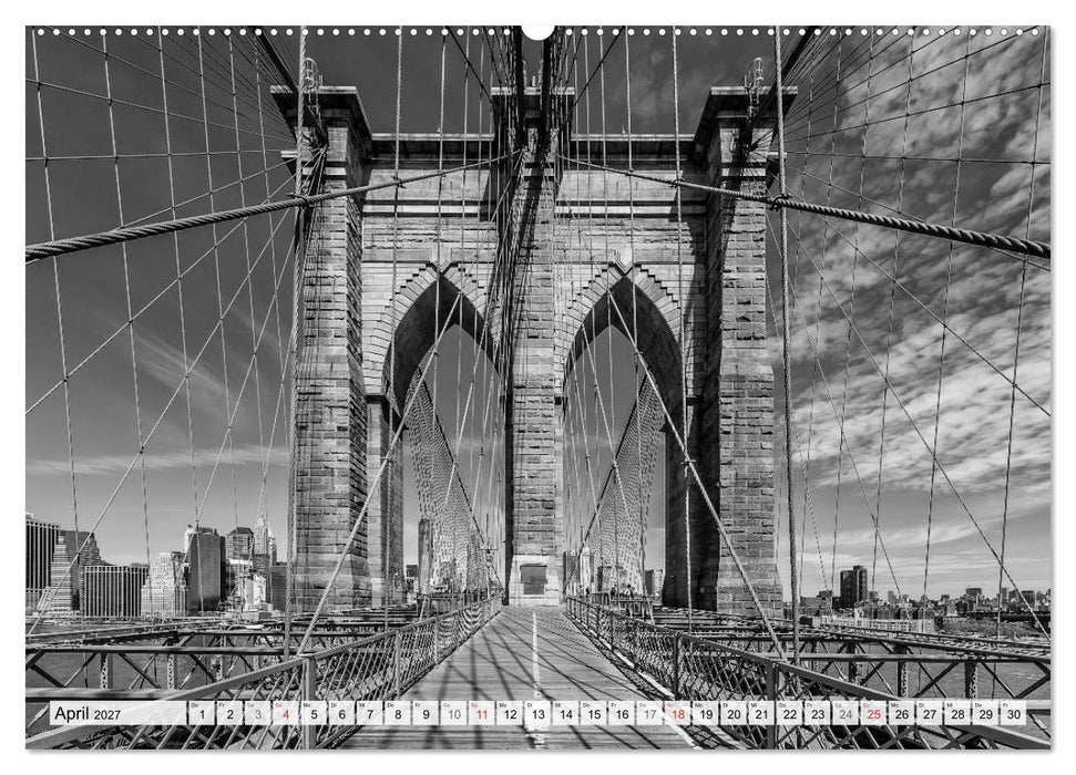 BROOKLYN BRIDGE Das Wahrzeichen von New York City (CALVENDO Wandkalender 2027)