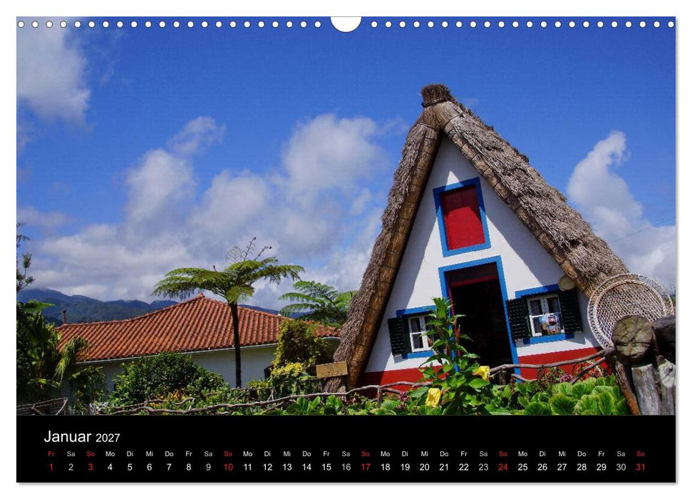 Madeira die Perle des Atlantiks (CALVENDO Wandkalender 2027)