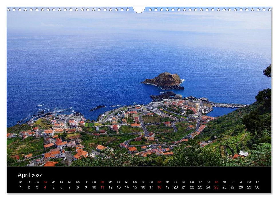 Madeira die Perle des Atlantiks (CALVENDO Wandkalender 2027)