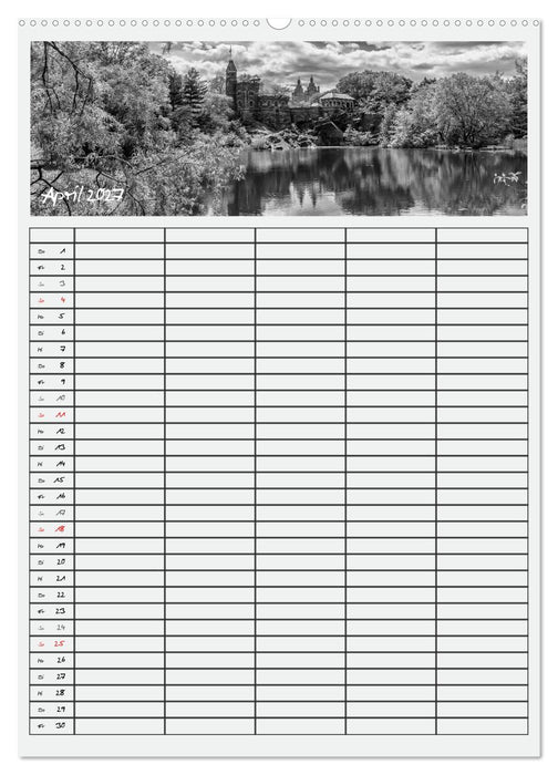 NEW YORK CITY Teamplaner (CALVENDO Wandkalender 2027)