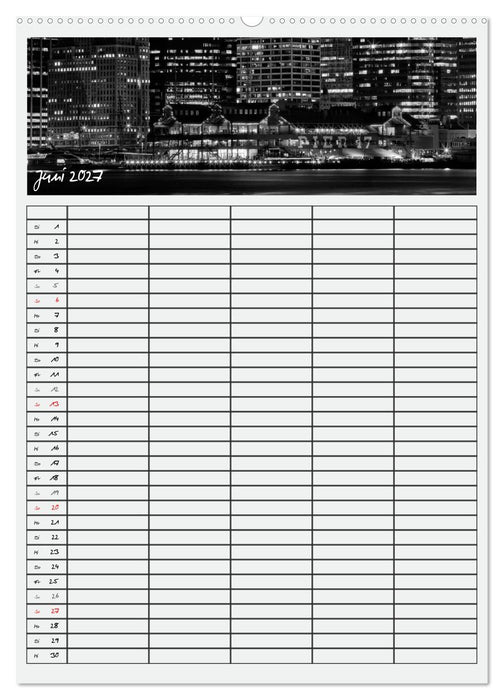 NEW YORK CITY Teamplaner (CALVENDO Wandkalender 2027)